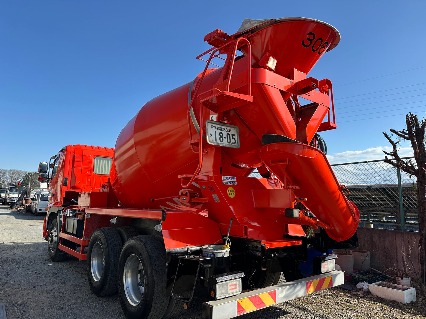 Hino Concrete Mixer Truck | Heavy Duty Construction Vehicle | Japan Stock