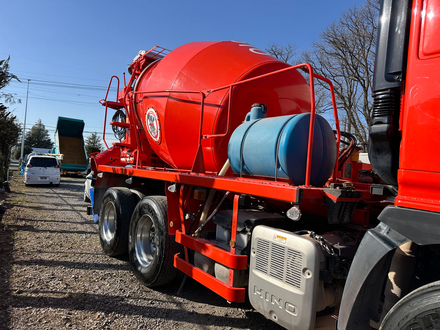 Hino Concrete Mixer Truck | Heavy Duty Construction Vehicle | Japan Stock