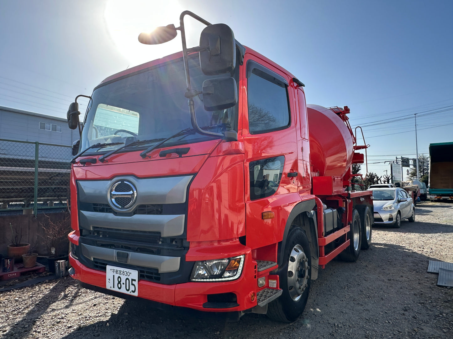 Hino Concrete Mixer Truck | Heavy Duty Construction Vehicle | Japan Stock